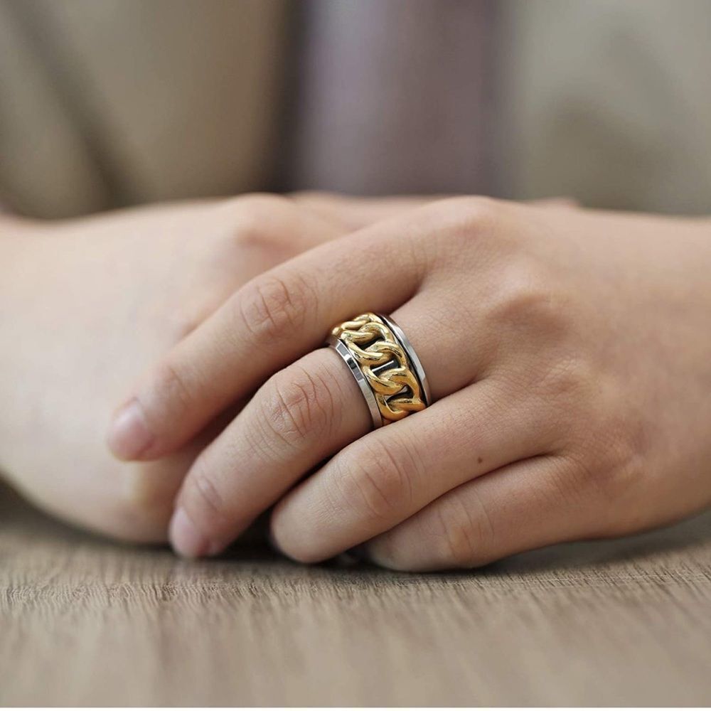 Chunky Spinner Ring   - Picture 4 of 4